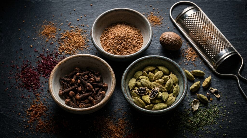 noz-moscada cravo cardamomo sistema nervoso