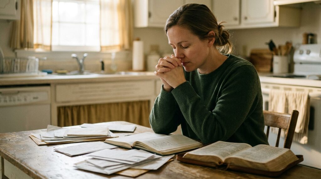 ansiedade financeira fé dívidas vergonha espiritual