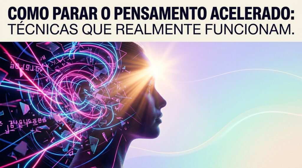Como Parar o Pensamento Acelerado: Técnicas Que Realmente Funcionam