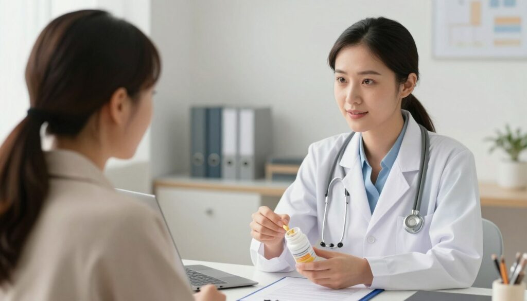 healthcare consultation about supplement safety