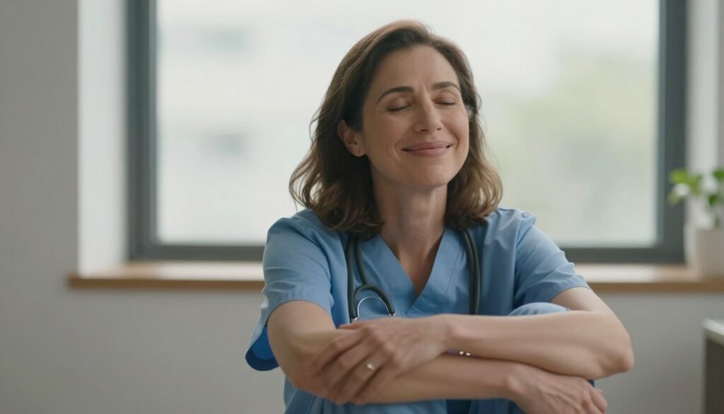 woman experiencing peace, recovery and emotional resilience after addressing anxiety
